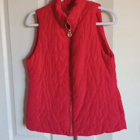 Michael Kors Jackets & Blazers - Michael Kors Red Vest